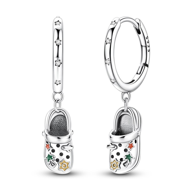 Women'S Shoes Crocs - Boucles d'oreilles pendantes en argent sterling