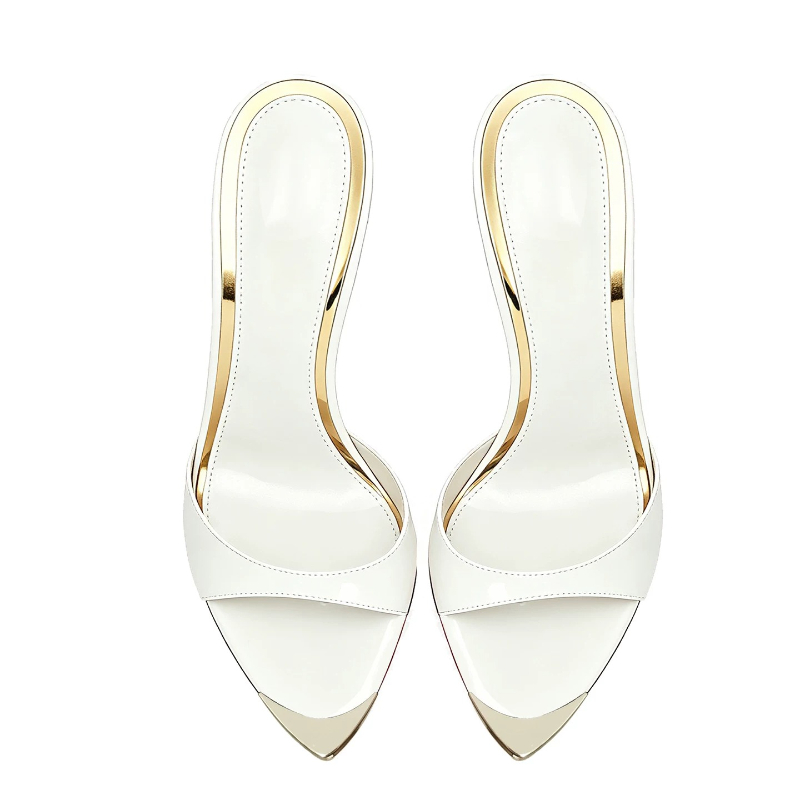 Patent Leather Pump - Nouvelles sandales d'été à talon fin,