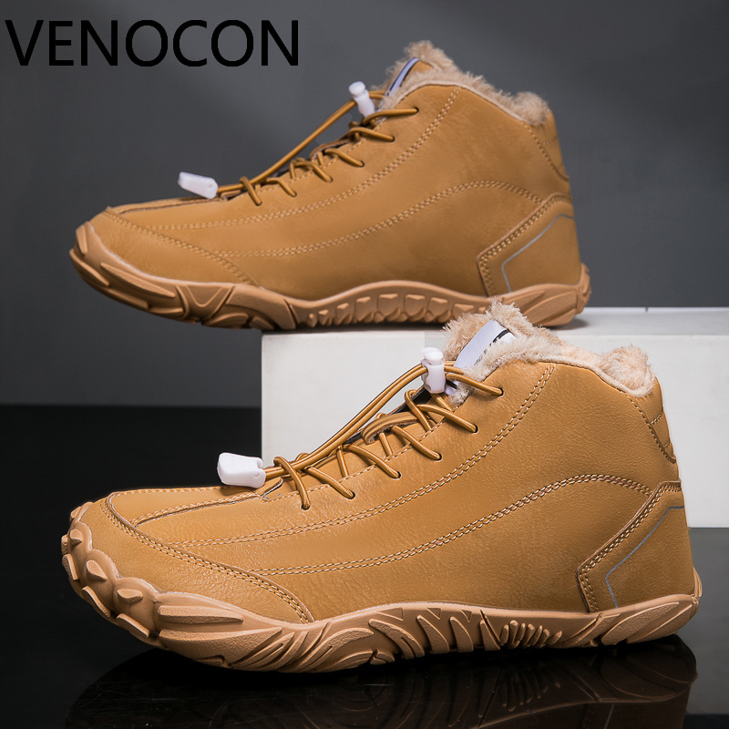 Women'S Shoes For Wide Feet - VENOCON Chaussures d'hiver thermiques en PU