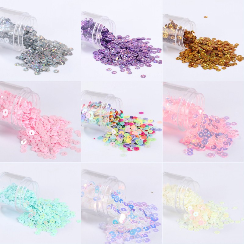 Women'S Shoes Ecco - Paillettes Plates Multicolores de 5mm pour