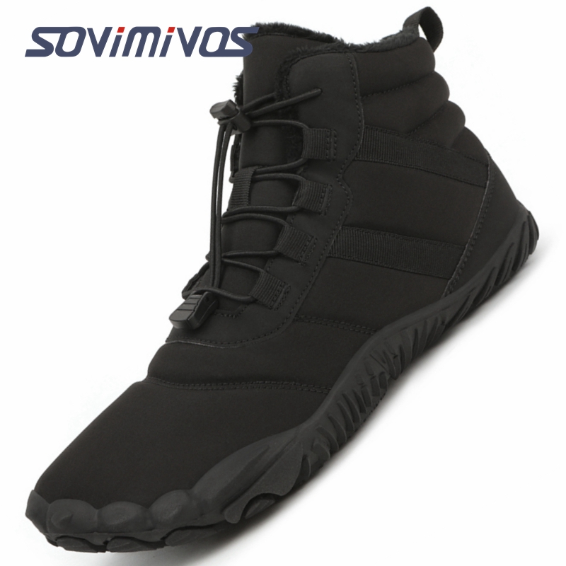 Women'S Shoes Zero Drop - Bottes de neige imperméables pour hommes