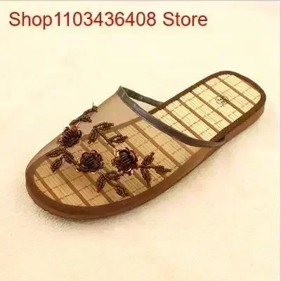 Loafer Flat Women - Pantoufles florales élégantes pour femmes, tongs