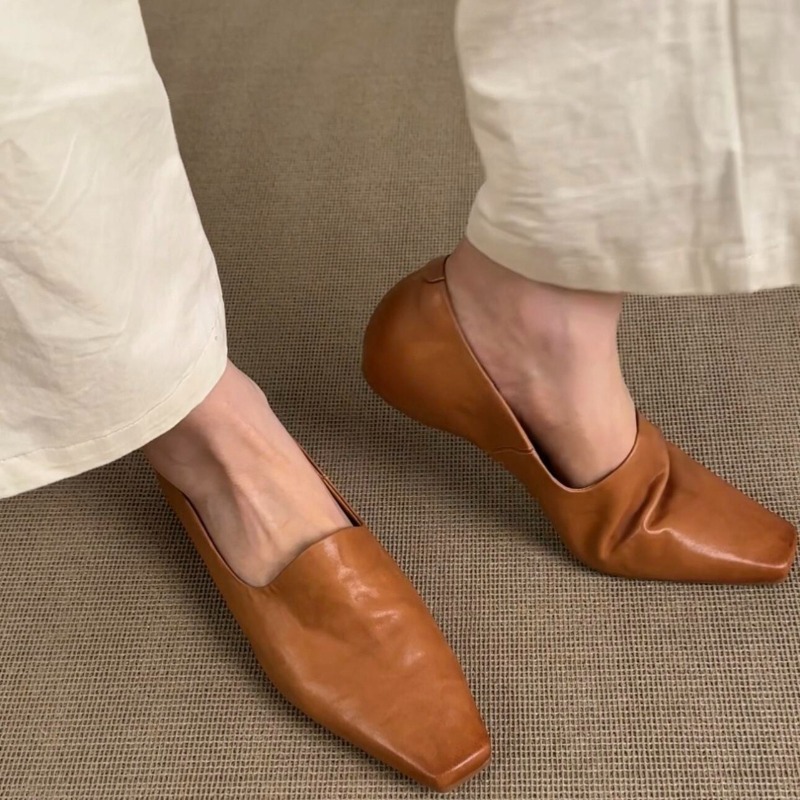 Loafer Flat Women - Mocassins plats rétro pour femmes, style