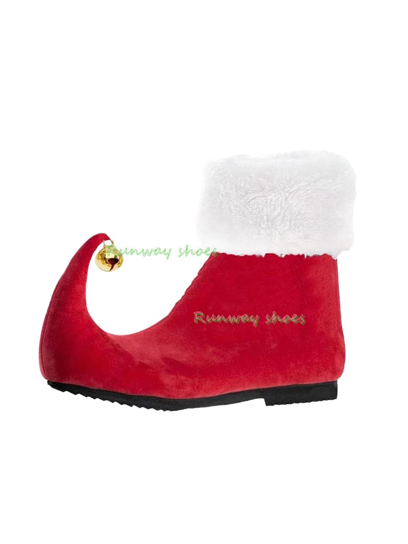 Bottes de fête pointues rouges - Suede Ankle Boot avis et prix