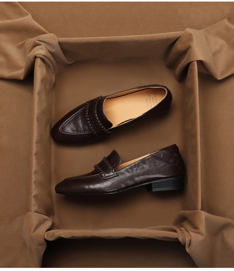 SHOEBOX Mocassins rétro souple - Women Shoes Elegant avis et prix