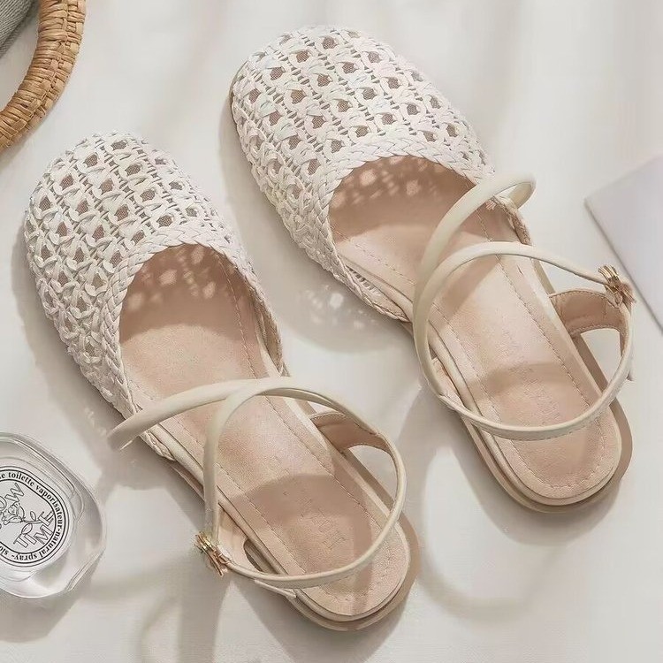 Sandales fermées de style fran - Shoes Women Pumps avis et prix