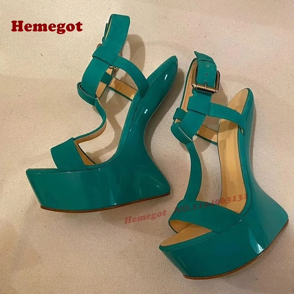 Sandales à bride T de style ét - Women'S Shoes Yellow avis et prix