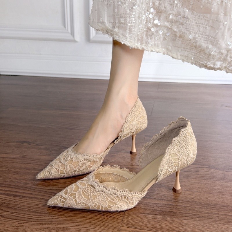 Escarpins à bout pointu en den - Shoes Women Pumps avis et prix