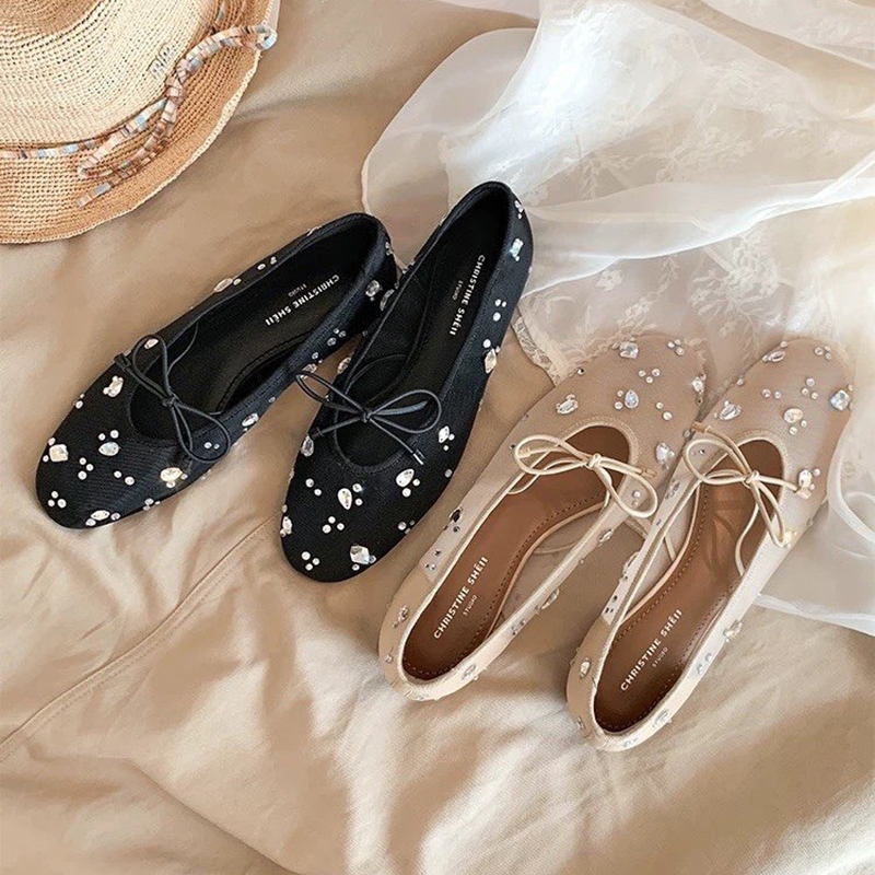 Escarpins élégants d'été pour  - Women'S Shoes Round Toe avis et prix