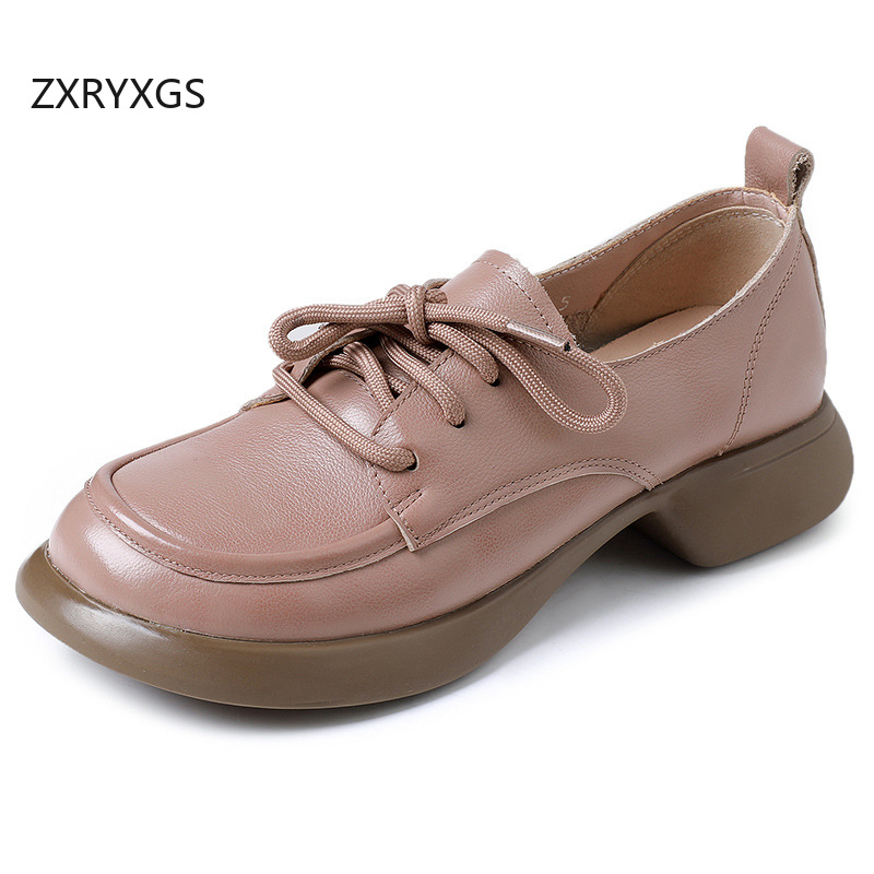 ZXRYXGS tendance britannique b - Women'S Shoes Round Toe avis et prix