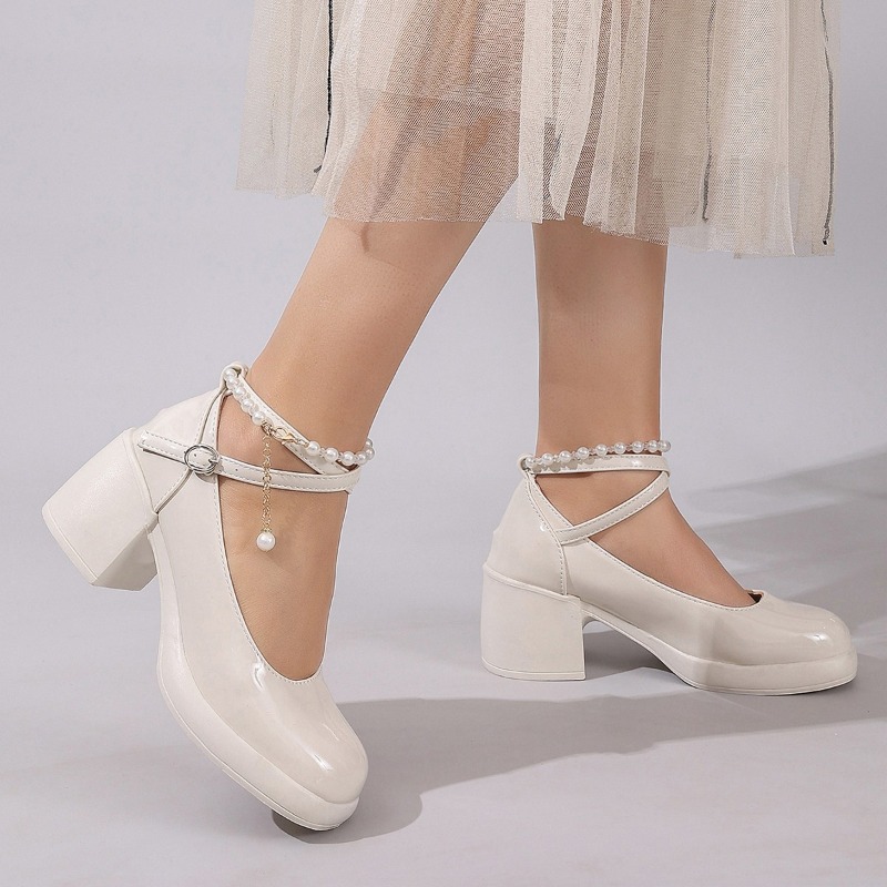 Escarpins à talons hauts pour  - Women'S Shoes Round Toe avis et prix
