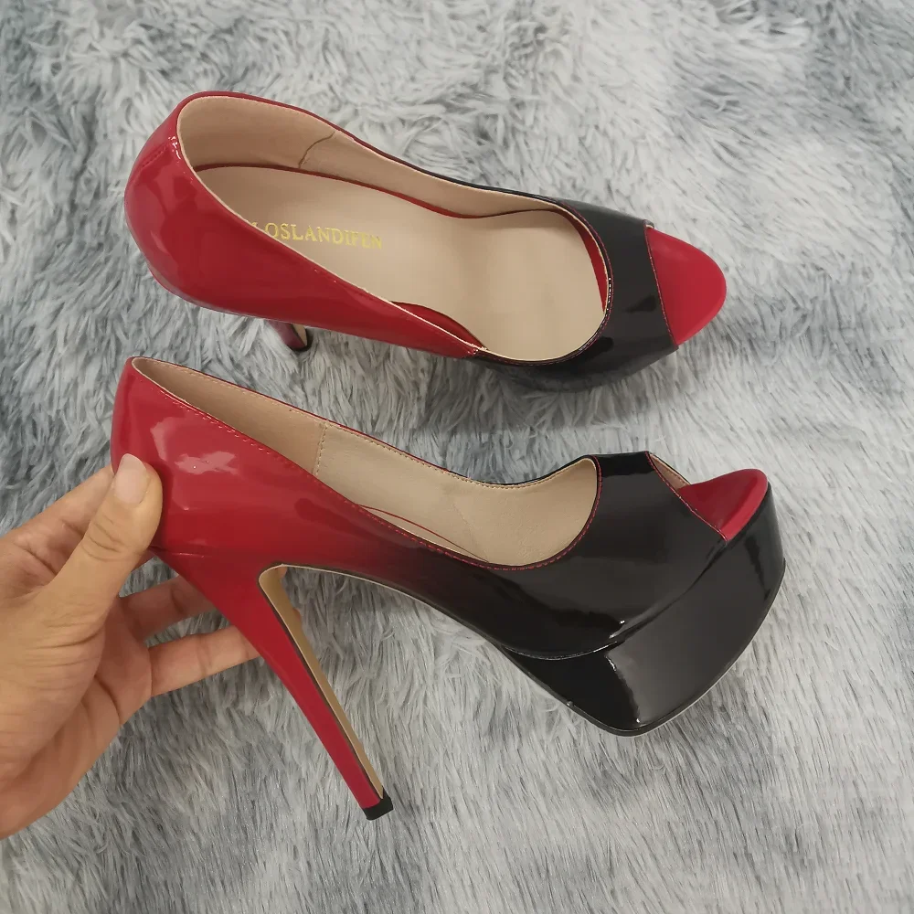 Escarpins à talons aiguilles S - Patent Leather Pump avis et prix