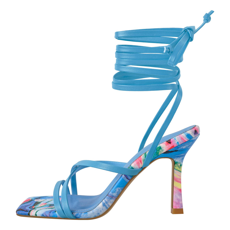 Sandales sexy à talons hauts e - Women'S Shoes Yellow avis et prix