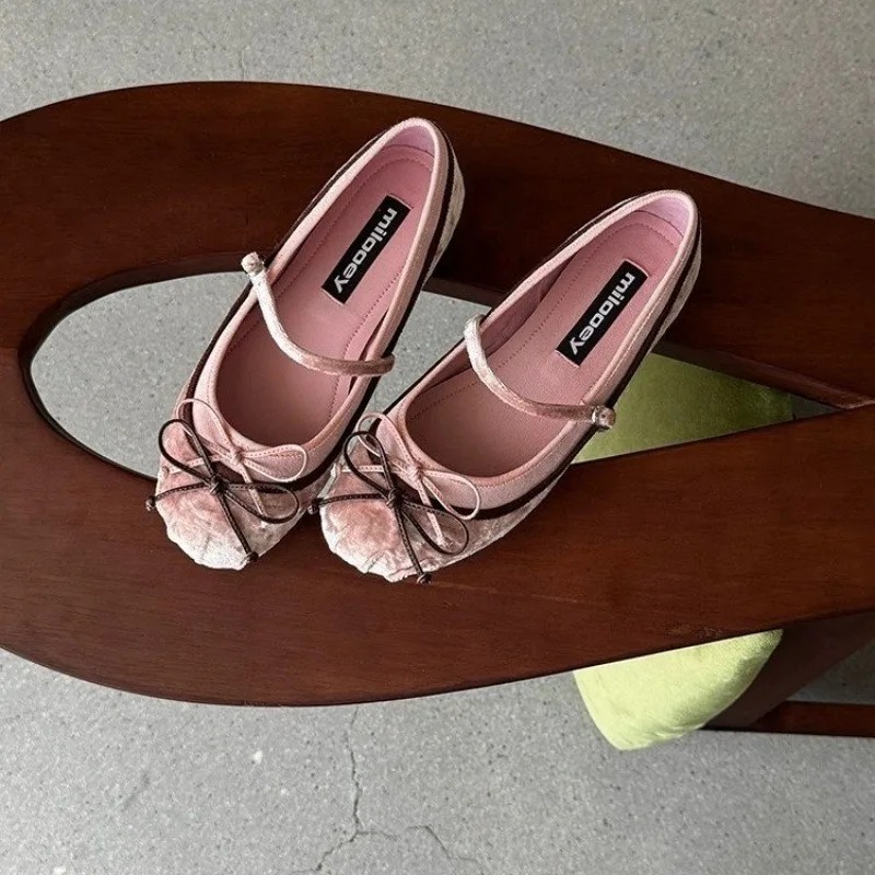 Chaussures de ballet plates à  - Women'S Shoes Round Toe avis et prix