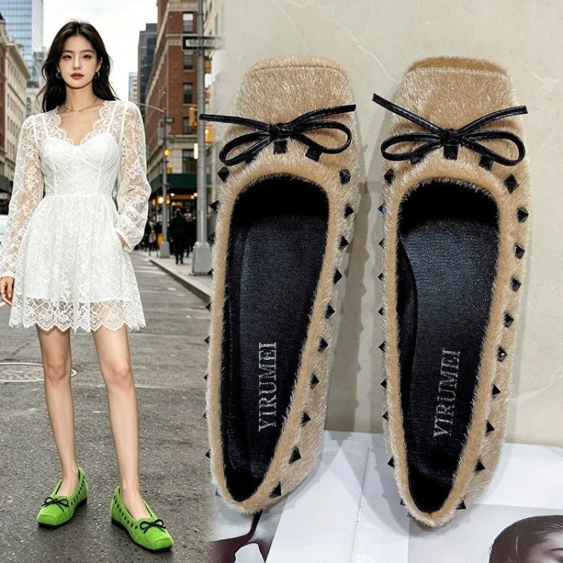 Chaussures plates à bout carré - Loafer Flat Women avis et prix