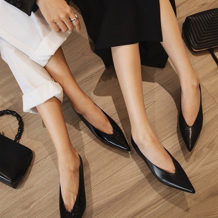 Escarpins de créateur en cuir  - Patent Leather Pump avis et prix