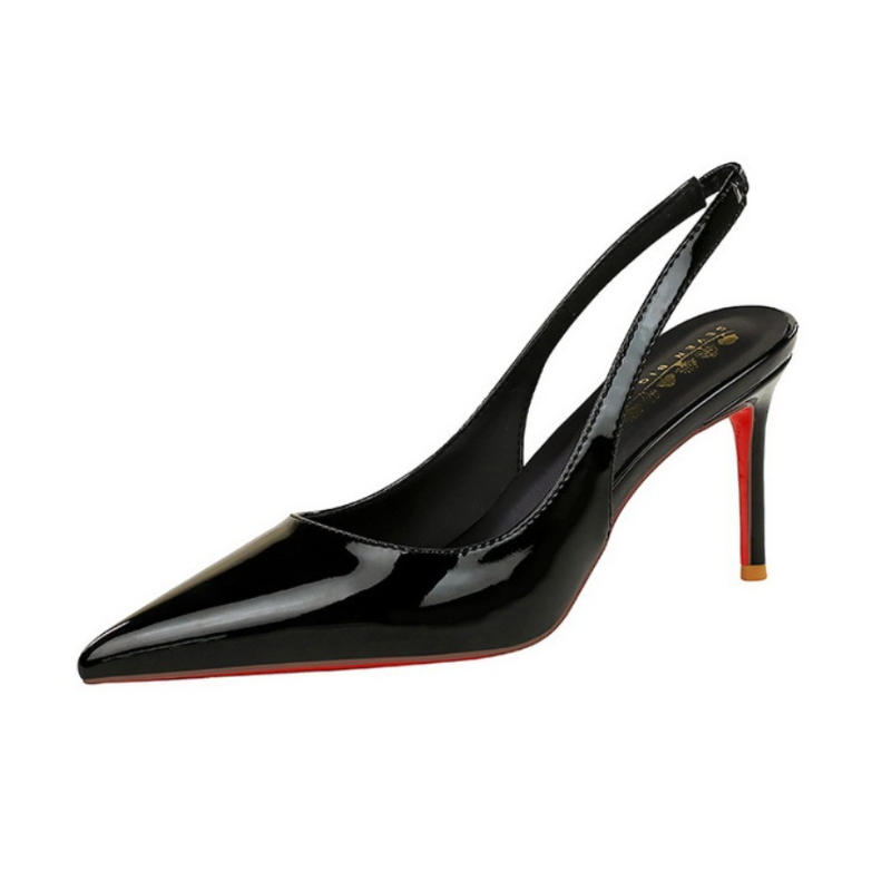 Nouveaux talons hauts pointus  - Patent Leather Pump avis et prix