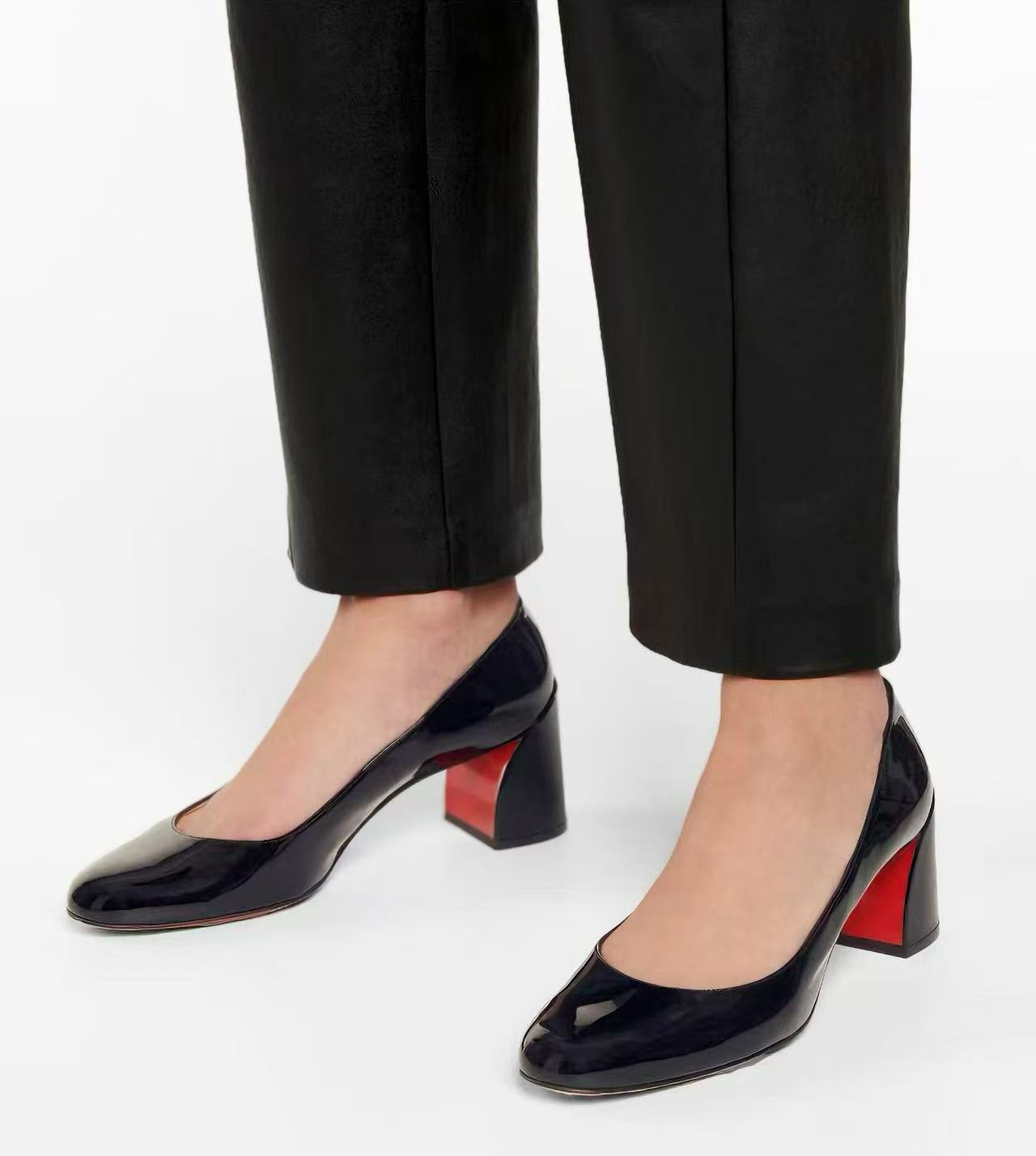 Escarpins en cuir verni pour f - Patent Leather Pump avis et prix