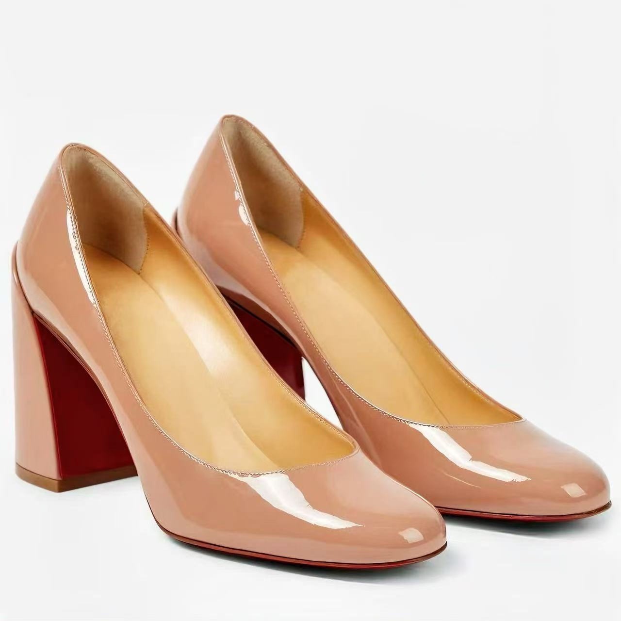 Escarpins en cuir verni pour f - Patent Leather Pump avis et prix